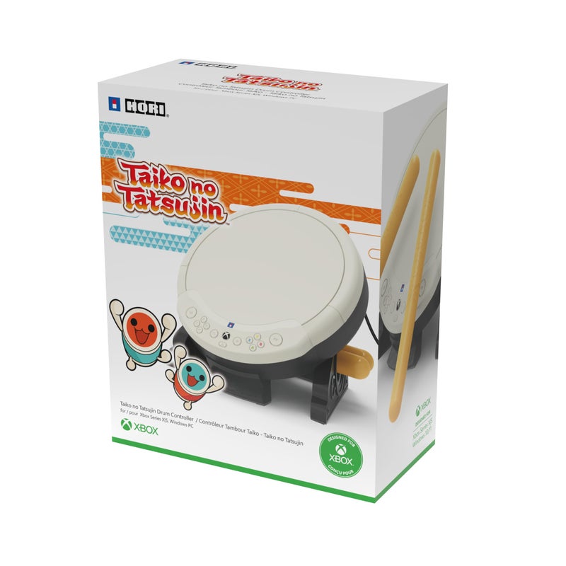 HORI Taiko No Tatsujin Drum Controller Designed for Xbox Series X|S and Windows 11/10 - Officially Licensed by Microsoft and Bandai Namco Entertainment - Image 4