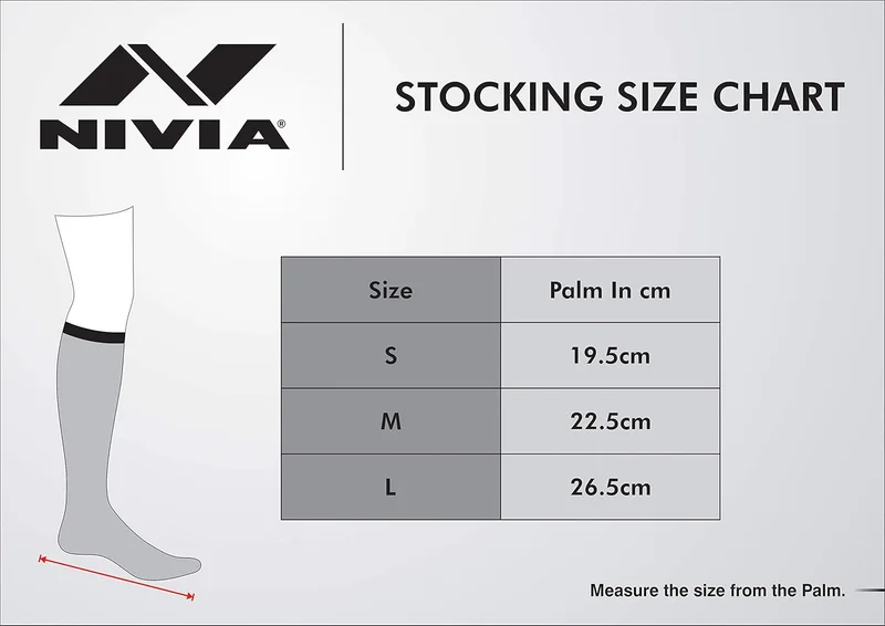 Nivia  Nivia Soccer Stockings PP Medium - White  | Best Price UAE
