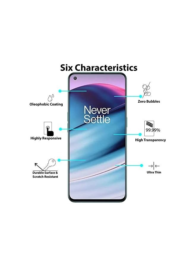 PROMASS Screen Protector FOR OnePlus Nord 2T / Nord CE 5G / Nord CE 2 5G / Nord 2 5G / N20 5G Tempered Glass [HD Full Coverage][Easy Installation][9H Hardness] Protective Film - Image 3