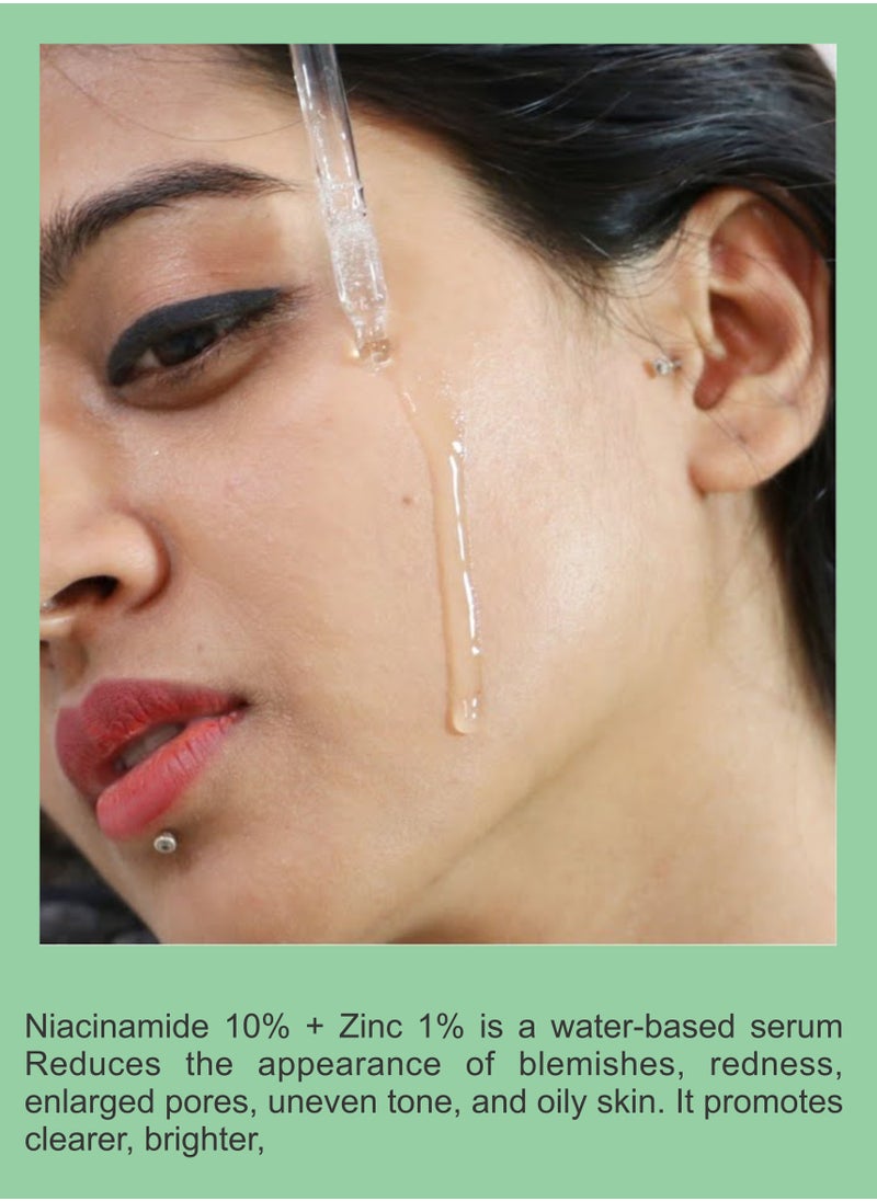 iCan London ICAN LONDON Niacinamide 10% + Zinc 2% For Face Blemish Pore Refining Serum, 30Ml  - Image 5