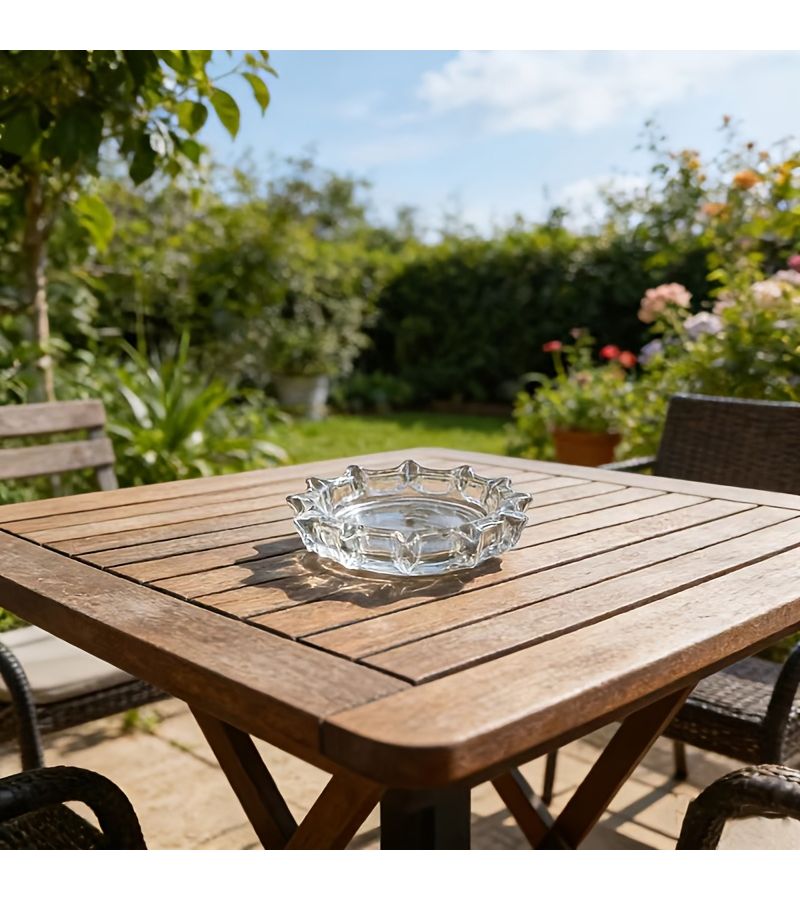 Modern Wavy Transparent Decorative Tabletop 2pcs For Home Patio Party - Image 4