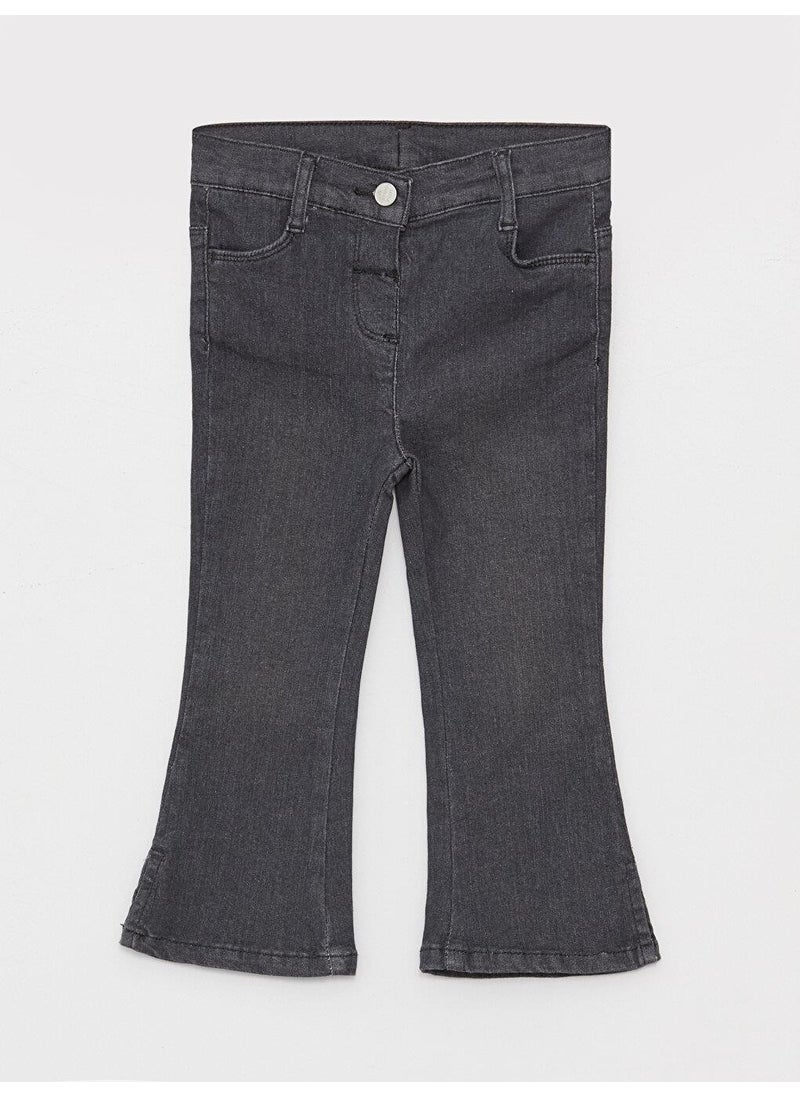 LC WAIKIKI Baby Bell-bottomed Baby Girl Jeans  - Image 3