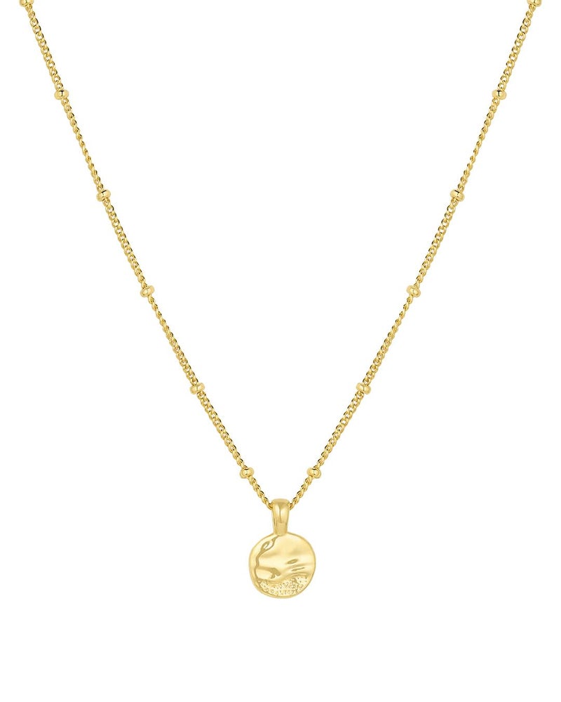 gorjana - Shorebreak Necklace 16 inch - 18k Gold Plated Brass - Ocean-Inspired Design- Versatile Layering Piece - Perfect for Daily style - Image 1