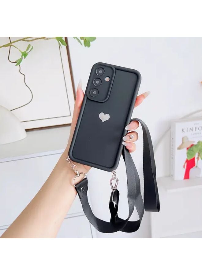 Crimson Bamboo Flat Rope Phone Case For Samsung Galaxy A73 5G Holiday Birthday Christmas Gift - Image 5