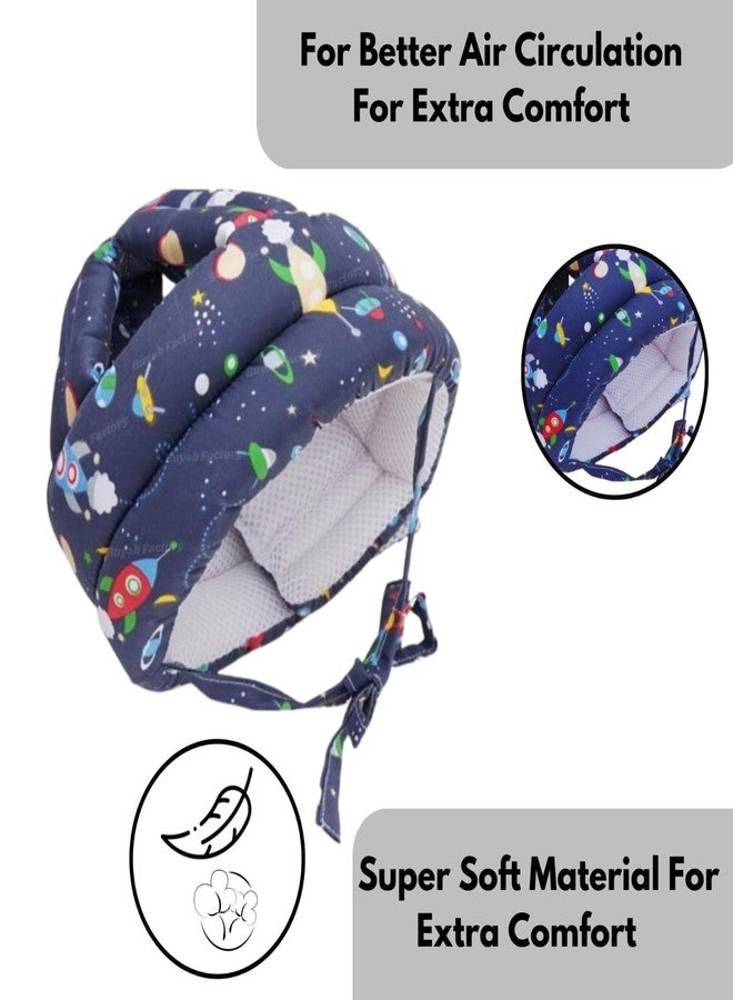 Boldblossom Baby Head Safety Helmet for Crawling Walking Baby Head Protector - Head Protection for Safety 6 Months - 2 Years Soft Cushion Safety Headguard, Toddler Helmets Multi Printed - Image 3