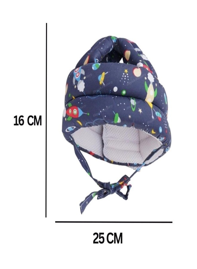 Boldblossom Baby Head Safety Helmet for Crawling Walking Baby Head Protector - Head Protection for Safety 6 Months - 2 Years Soft Cushion Safety Headguard, Toddler Helmets Multi Printed - Image 2