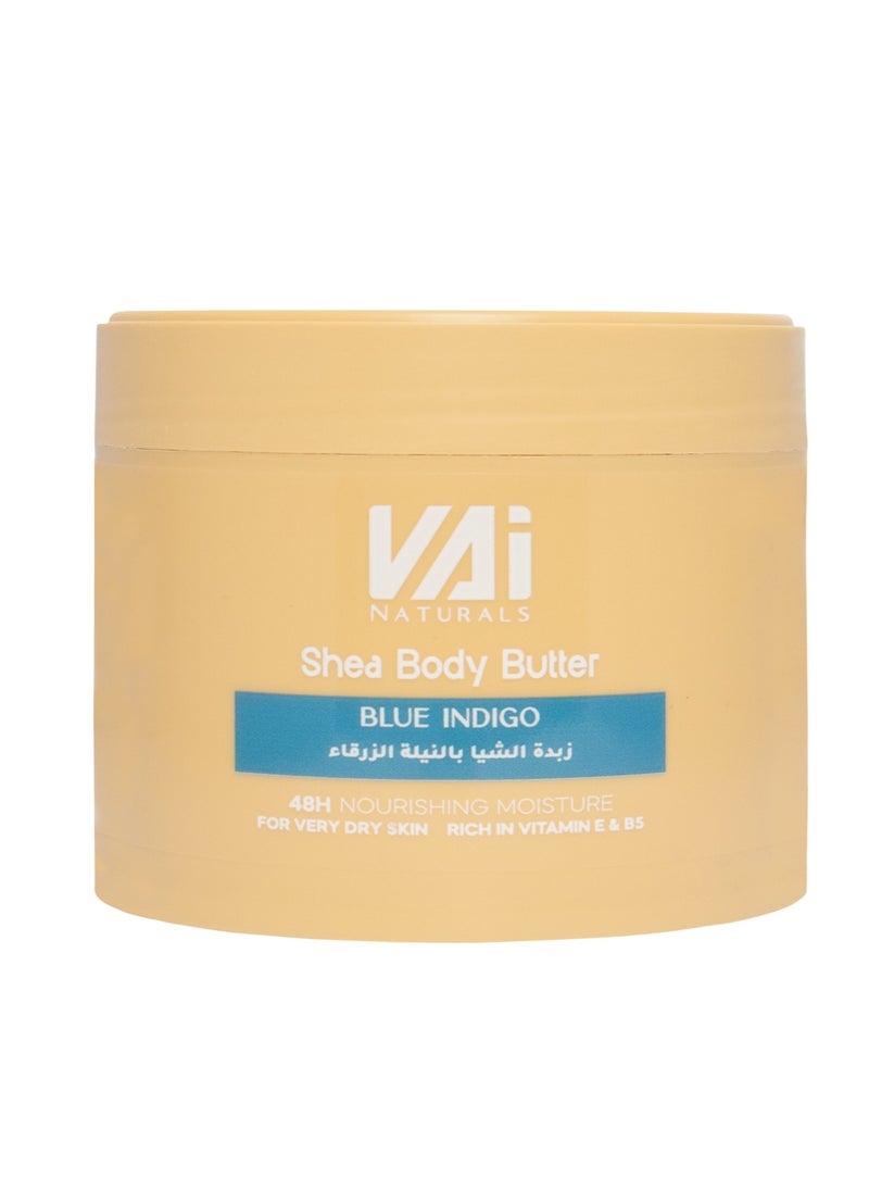 Vai Naturals Shea Body Butter Blue Indigo – 48H Deep Hydration & Skin Brightening, 300ml - pzsku/ZC06DC8FE15939D014219Z/45/_/1739425968/a55542a5-8973-45cc-a674-191bed001ca5