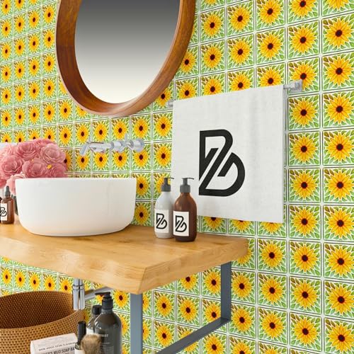 Brandian 12 pcs Tile Decals for Kitchen Sink & Gas Stove, Covers 2 Ft x 3 Ft, Oil Proof, 6x6 Inches (Pack of 12) - Image 4