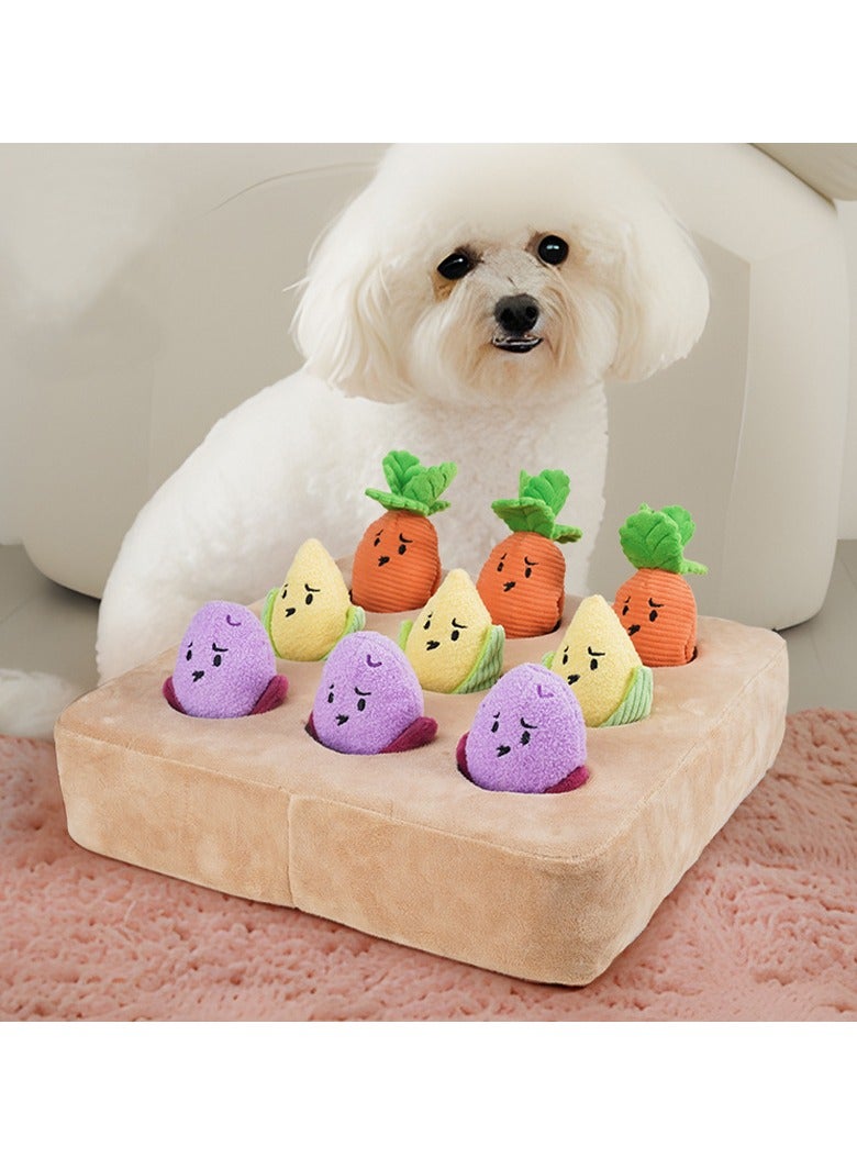 general Small potatoes farm, hide, smell, dog toys, cute sounds, small teddy pet supplies (30cm) - Image 2