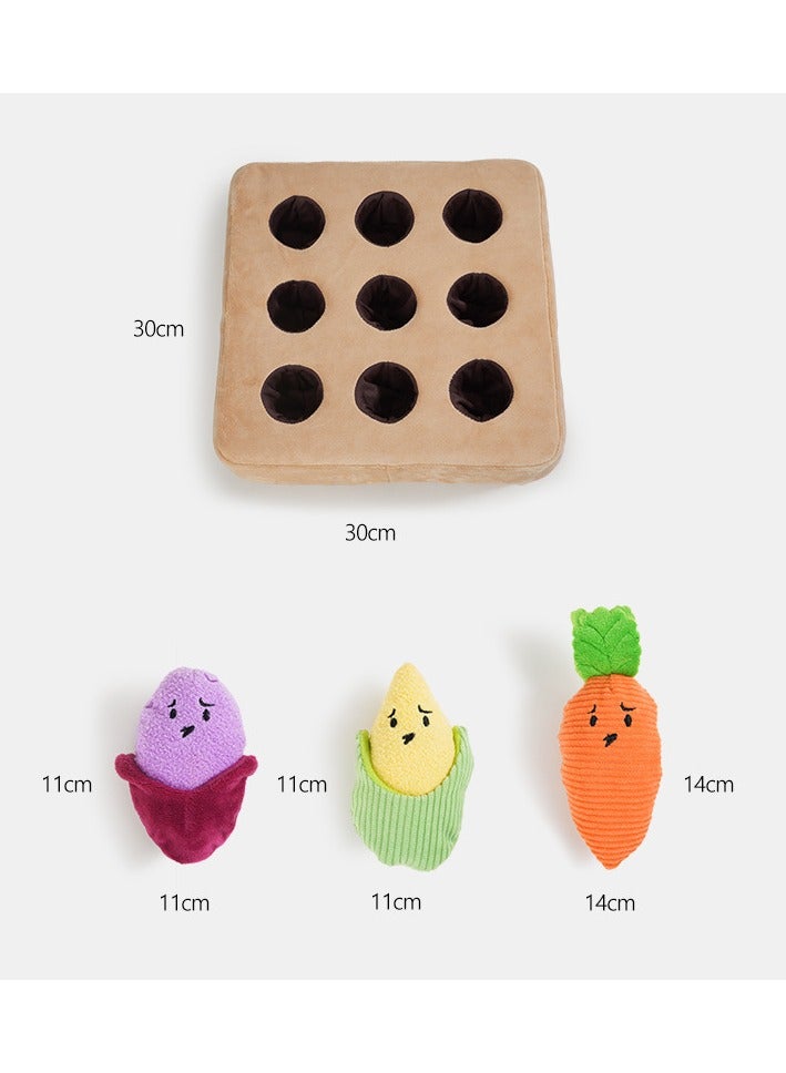 general Small potatoes farm, hide, smell, dog toys, cute sounds, small teddy pet supplies (30cm) - Image 4