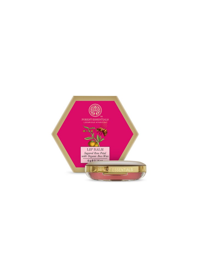 Forest Essentials - Forest Essentials Luscious,Sugared Rose Petal Lip Balm - Image 1