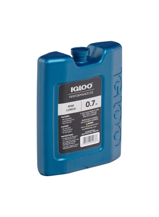 Igloo Non-Toxic Gel Performance Mini Lunch Ice Block Blue 0.7pound 25463 - Image 1