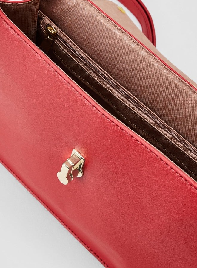 Caprese womens TAYA S Small RED Satchel - Image 5