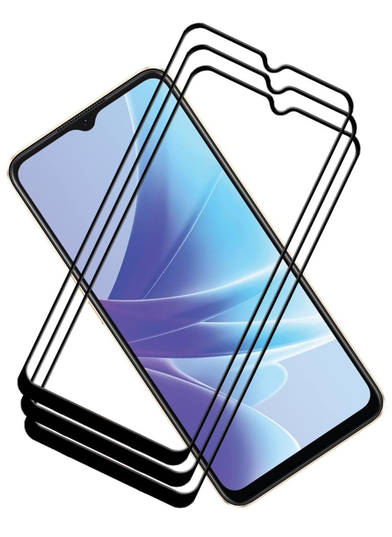 ACLIX 3 Pieces Antistatic ESD Dustproof Premium Quality High Definition Tempered Glass Screen Protector Designed For Oppo A77s - Image 1