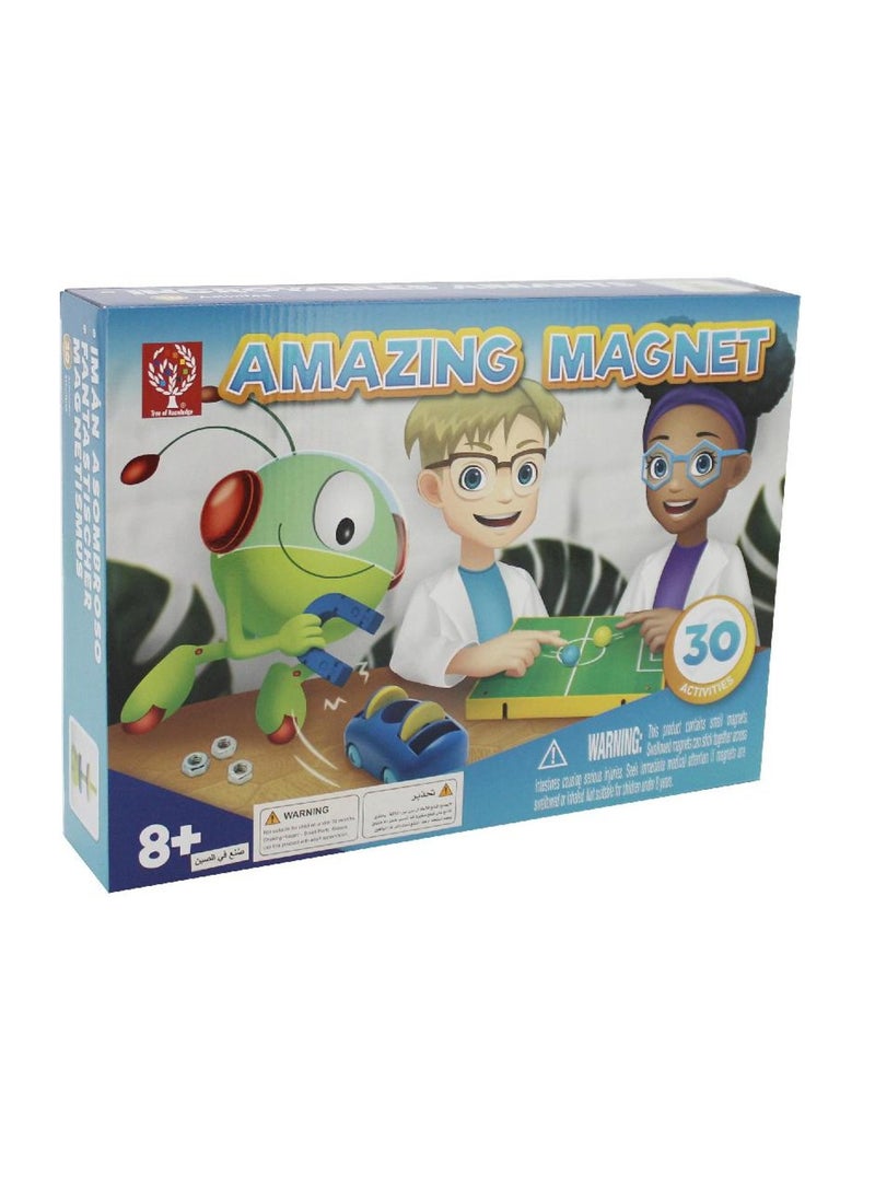 Edu Toys Go Science Magnet Educational Activity Set Arabic/English8 Years and Above  - Image 1