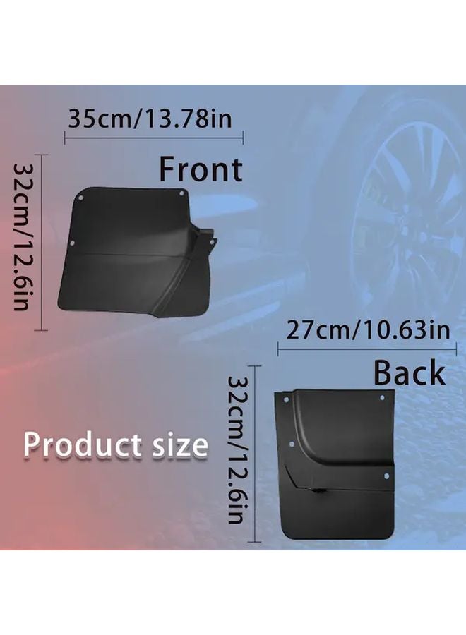 4Pcs Car Mud Flaps For GWM Haval H9 2024 Durable Anti Scratch Mud Guards - Image 3