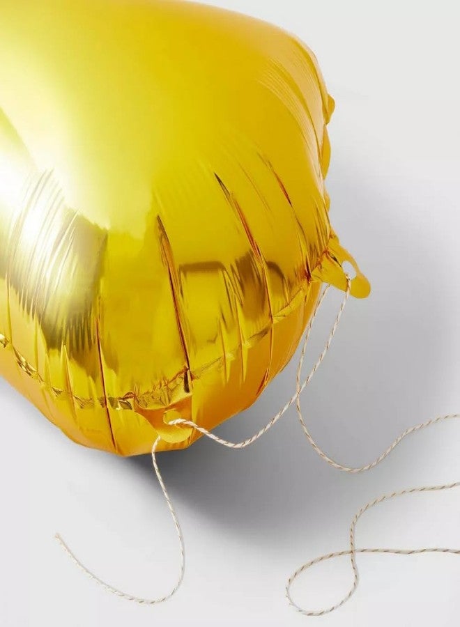 Balloonistics Number 7 Foil Balloon, 16 Inch (Gold) - Image 4
