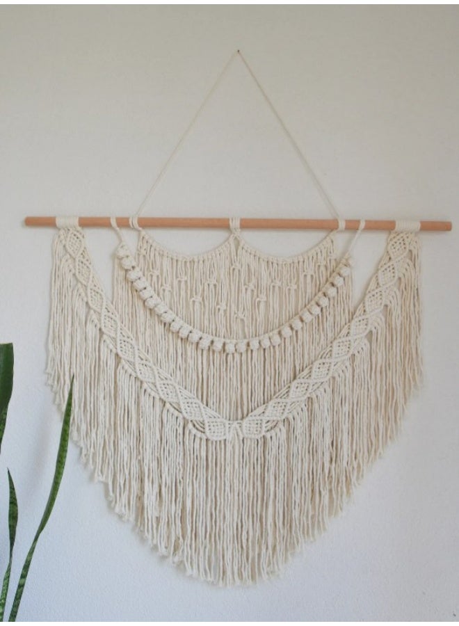 Home Gallery Large Size Handmade Macrame Wall Hanging Handmade  - Image 2