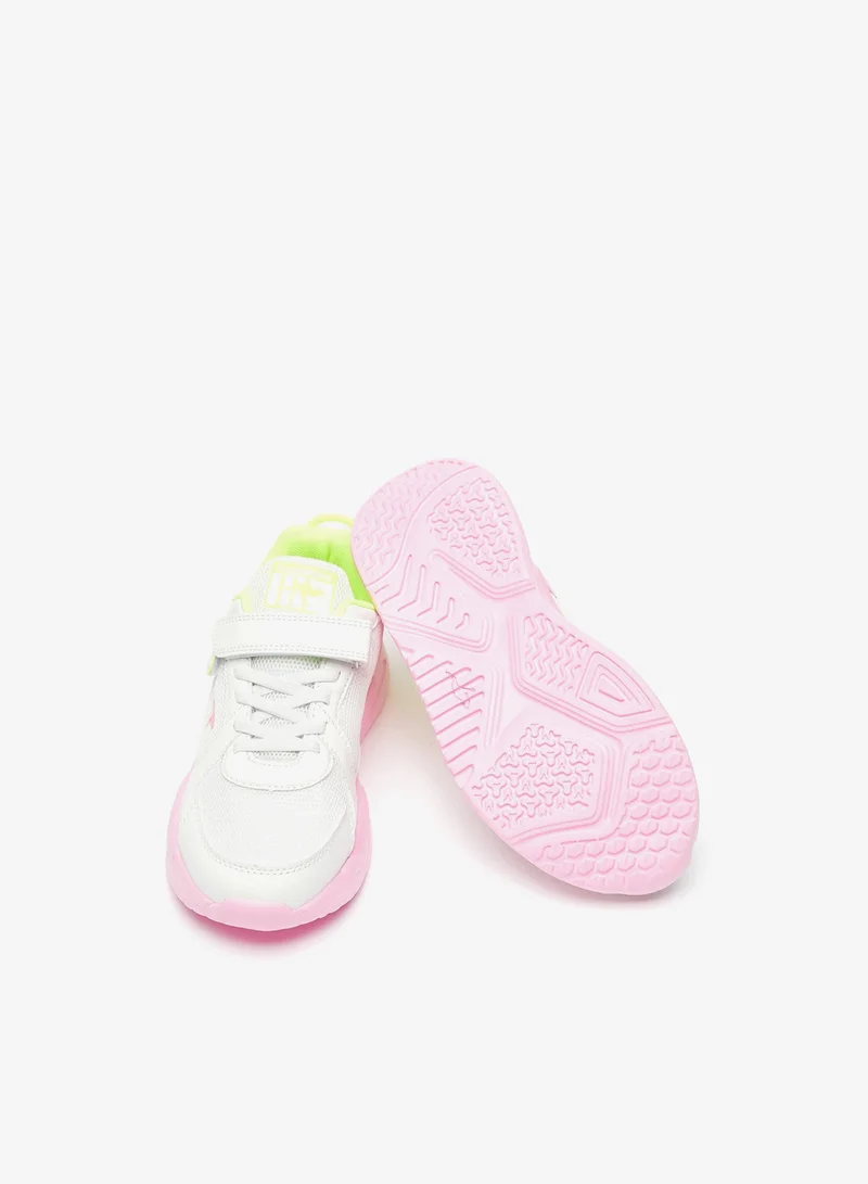 كانغاروس أحذية رياضية بناتي بنقوش مع إغلاق بشريط لاصق