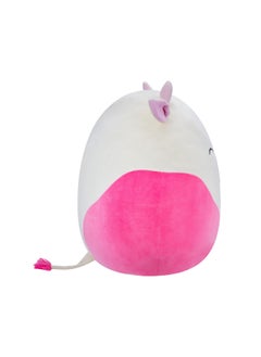 Squishmallows 16 inch Large Plush Caedyn Pink Spotted Cow with Closed Eyes Officially Licensed Kellytoy Plush Toy Colorful Soft Gift for Kids Girls & Boys Washable Squishy Stuff Toy Multicolor All Age  - Image 3