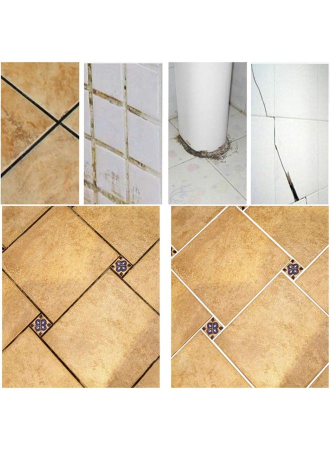 Grout Tile Reviver Repair, 280ml Household Waterproof Tile Gap Replacement Agent Tile Reform Coating Mold Cleaner Tile Sealer, Tile Gap Refill Agent Tile Reform Coating Mold Cleane  - Image 3
