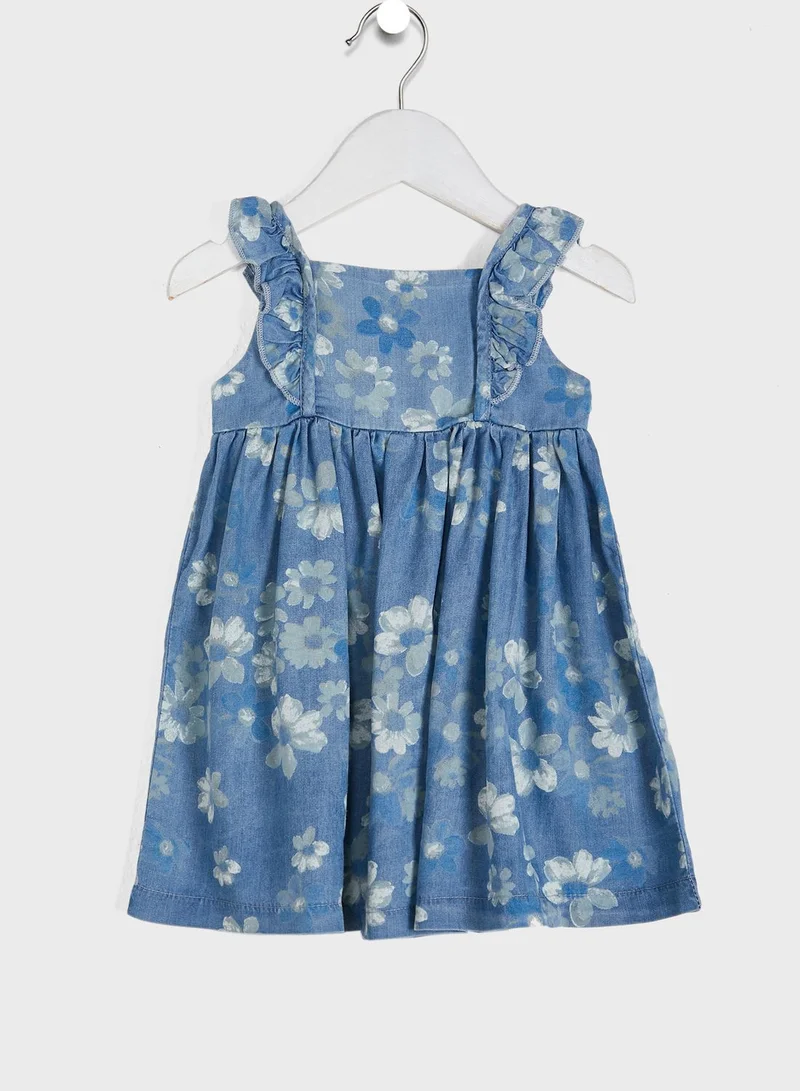 Babybol Kids Printed Dress