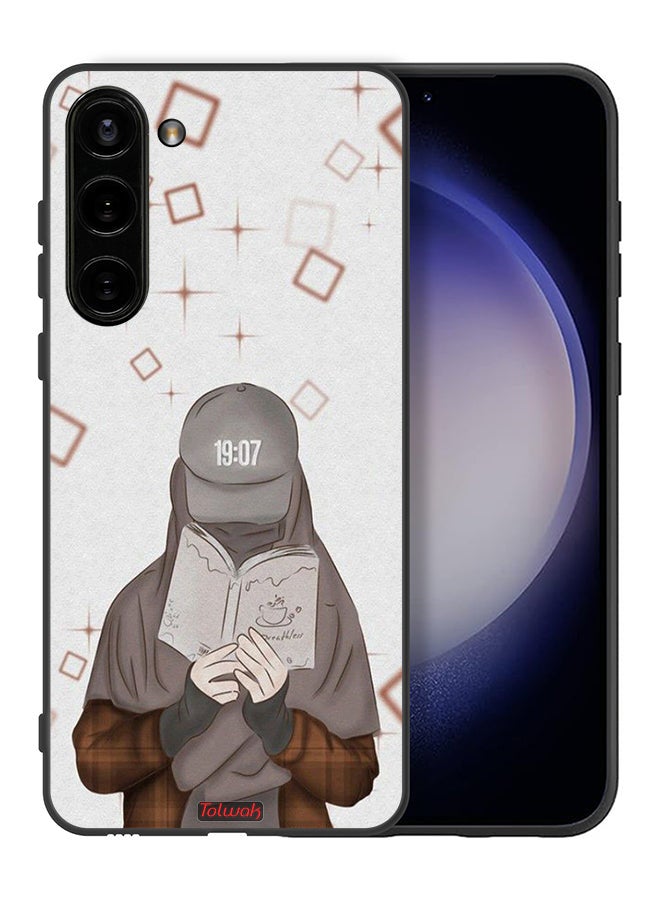 Tolwak Samsung Galaxy S23 Plus 5G Protective Case Cover Girl Reading Art - Image 2
