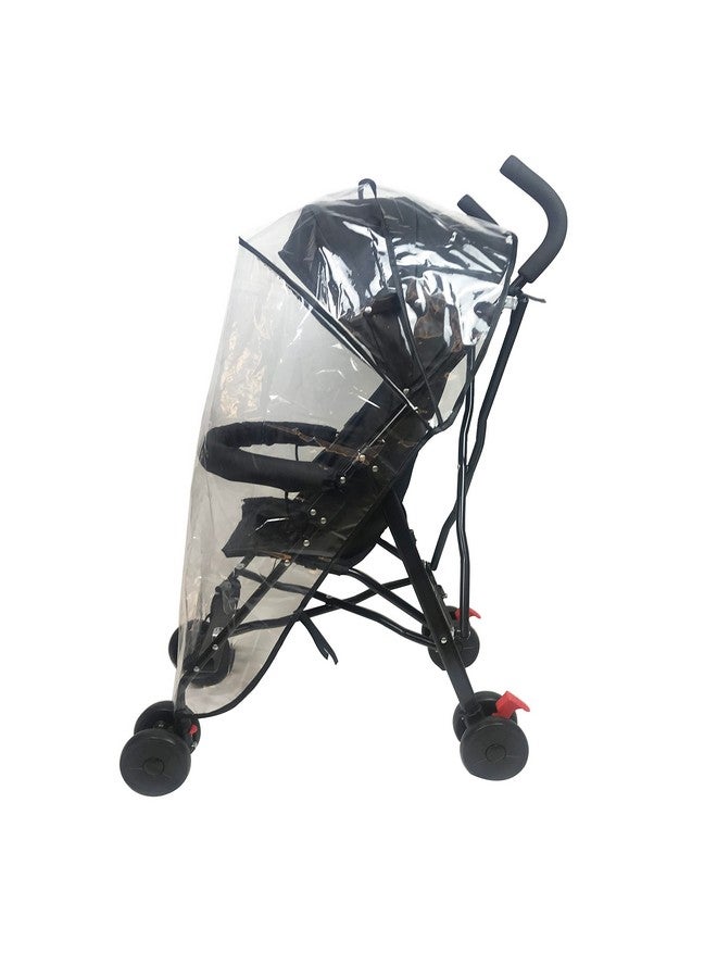 LLUFO Stroller Rain Cover Baby Stroller Cover for Toddler Umbrella Stroller,Lightweight Travel Stroller,Windproof Waterproof Weather Shield,Compact Stroller Accessories EVA Material Odourless - Image 1