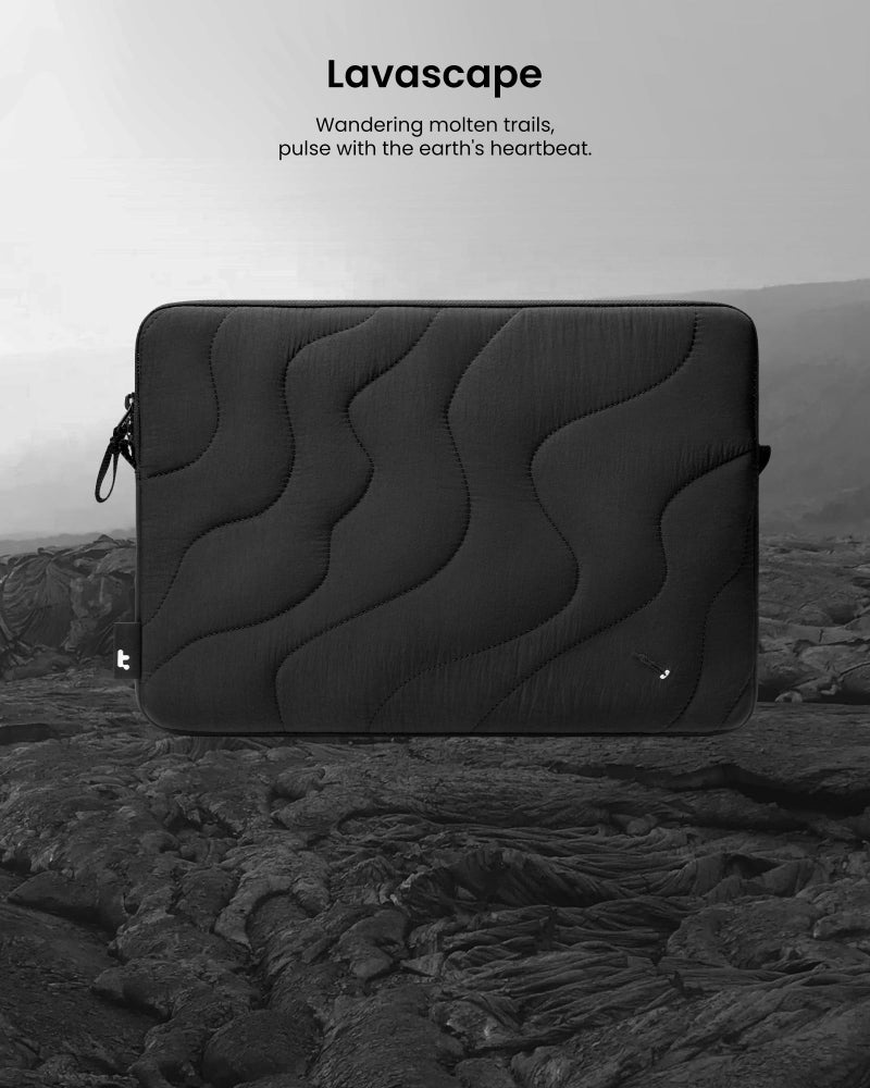 Tomtoc tomtoc 360 Protective Puffy Laptop Sleeve for 16-inch MacBook Pro M4/M3/M2/M1 Pro/Max A3403 A3186 A2991 A2780 A2485 2024-2019, Quilted Design Soft Cute Puffer Bag Laptop Case for Dell XPS 16 Laptop  - Image 3