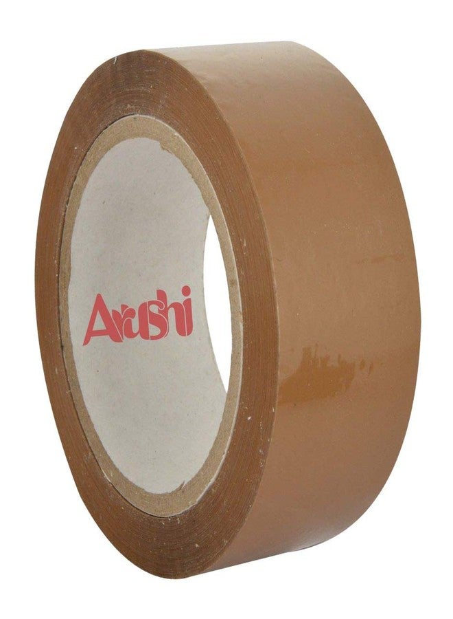 Arushi 3 Inch Brown Packing Tape (65 Meter) Wide BOPP Tape for Secure Box Packaging & E-Commerce Shipping, High-Strength Self-Adhesive Brown Cello Tape (Pack of 4) - Image 3