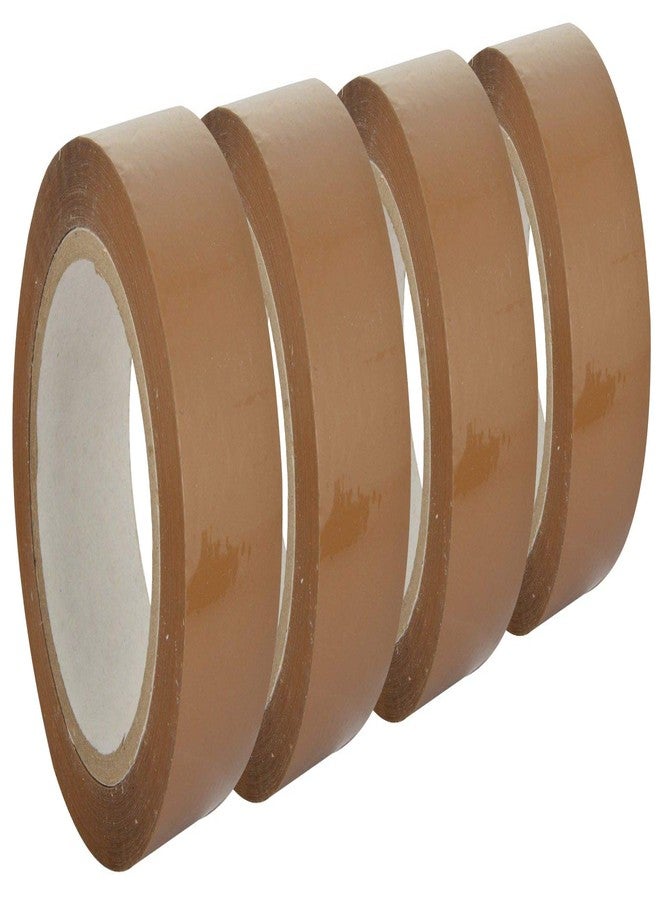 Arushi 3 Inch Brown Packing Tape (65 Meter) Wide BOPP Tape for Secure Box Packaging & E-Commerce Shipping, High-Strength Self-Adhesive Brown Cello Tape (Pack of 4) - Image 1