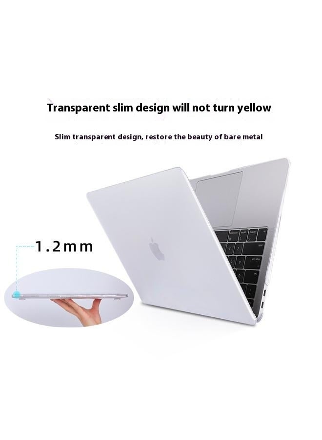 Protective Hard Shell Case Cover For MacBook New 13.3 Pro (13.3Pro A1706/A1708/A1989/A2159/A2338) Crystal Clear  - Image 5