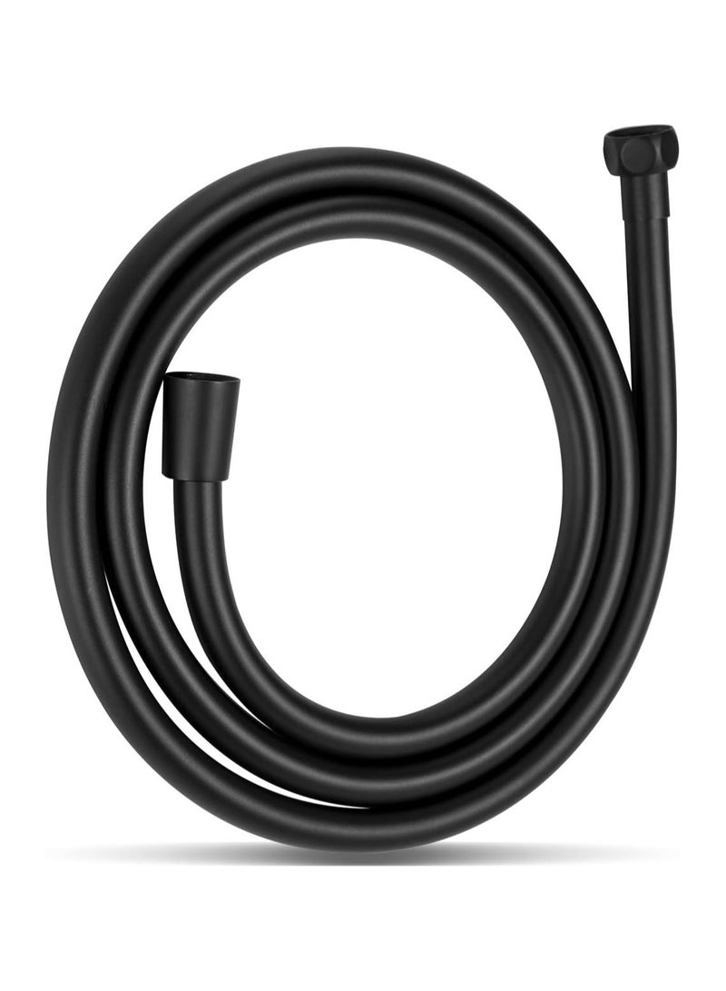 Oasisgalore 60-Inch Matte Black Handheld Shower Hose with Brass Insert for Pet Bathing  - Image 1