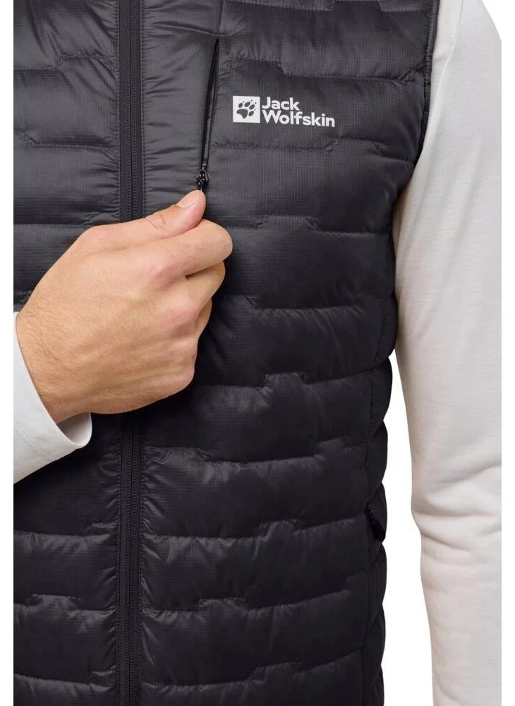 جاك ولفسكن Passamani Down Vest M Men's Outdoor Vest A61840-6350 Phantom