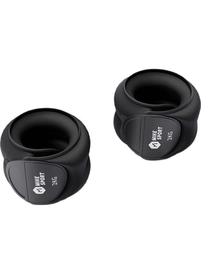 MIKE Bag Leg Straps, Strength Training Running Sandbags, Complete Set Of One Pair, Sports Weighted Fitness Equipment, 3Kg/Pair - Image 1