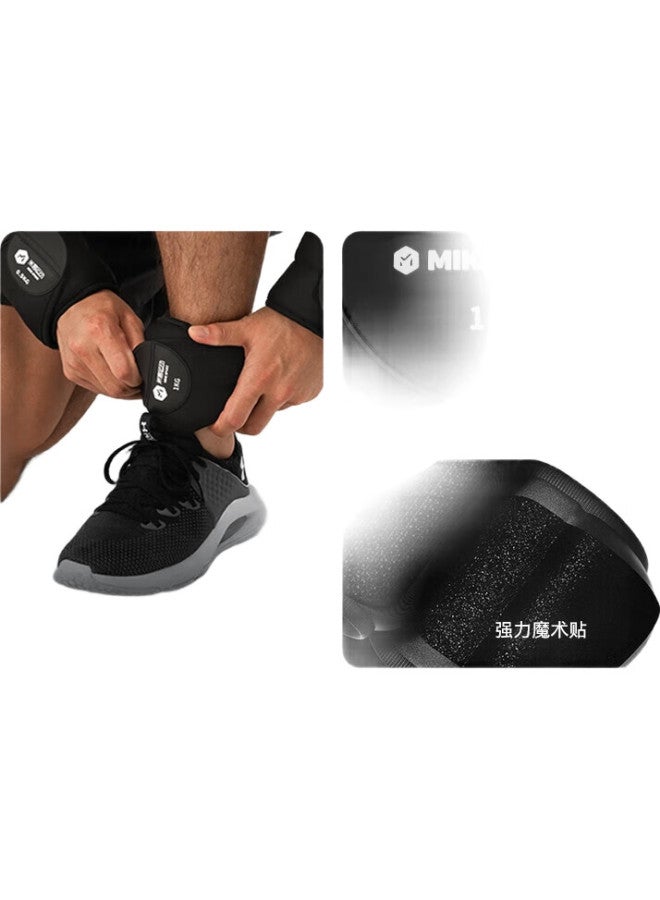 MIKE Bag Leg Straps, Strength Training Running Sandbags, Complete Set Of One Pair, Sports Weighted Fitness Equipment, 3Kg/Pair - Image 2