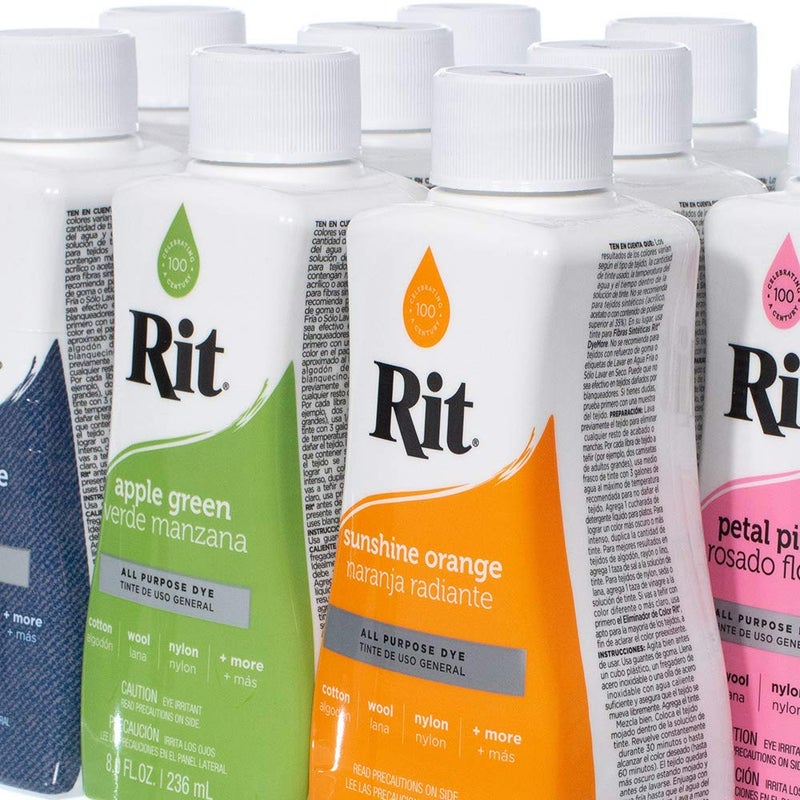 Craft County Rit Dye Liquid â€“ Wide Selection of Colors â€“ 8 Oz. (Apple Green) - Image 4