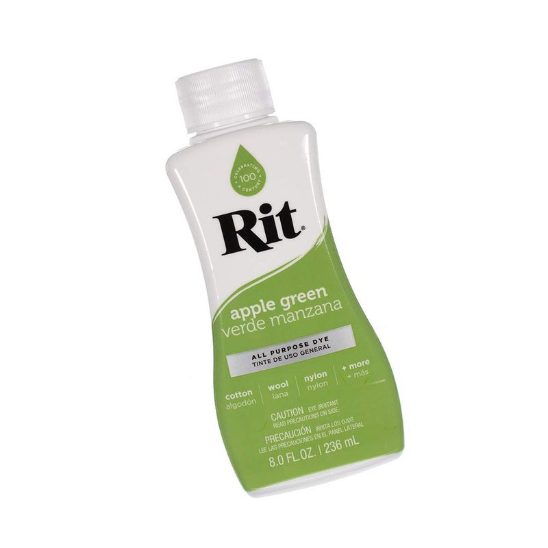Craft County Rit Dye Liquid â€“ Wide Selection of Colors â€“ 8 Oz. (Apple Green) - Image 2