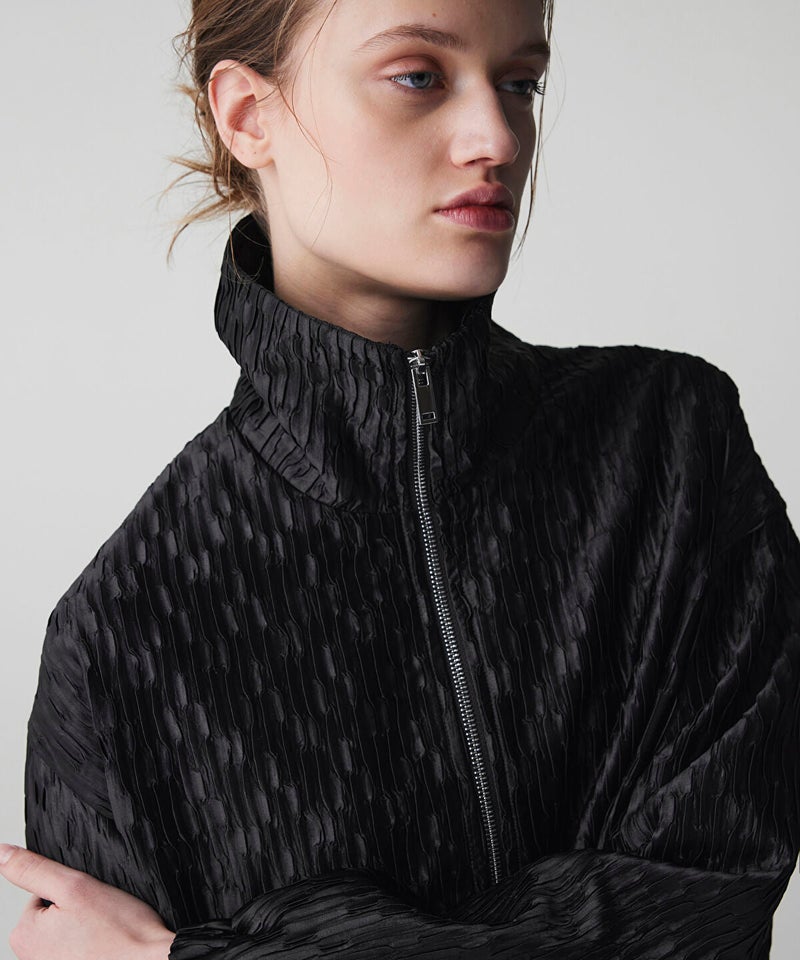 Ipekyol Textured Bomber Coat - Image 2