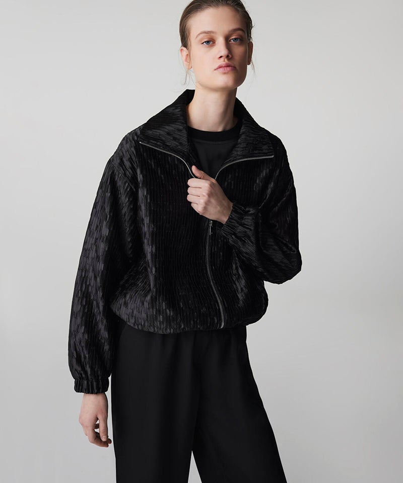 Ipekyol Textured Bomber Coat - Image 1