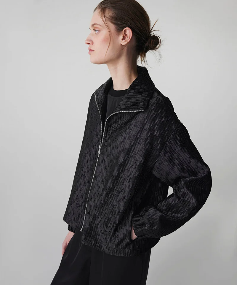 Ipekyol  Textured Bomber Coat for Women | Best Price UAE