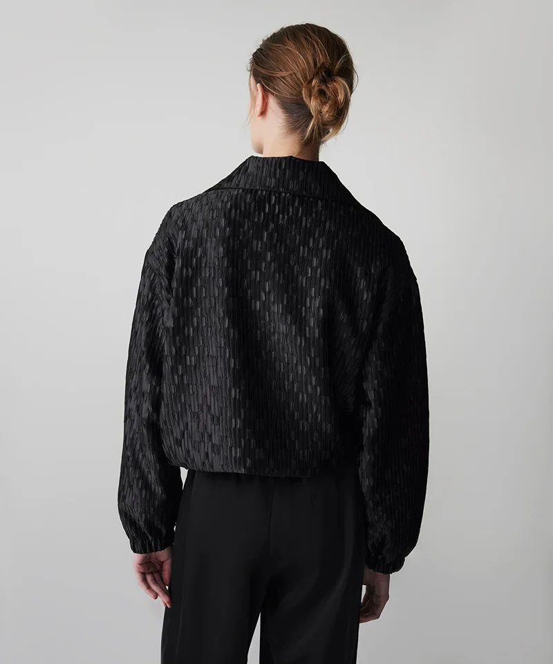 Ipekyol  Textured Bomber Coat for Women | Best Price UAE