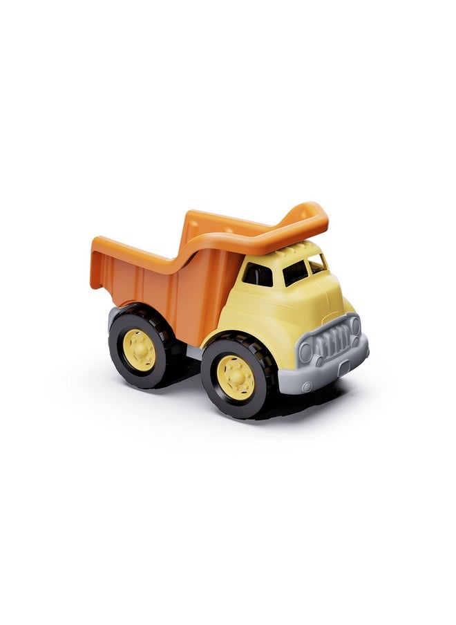 Green Toys Dump Truck Yellow/Orange  - Image 2