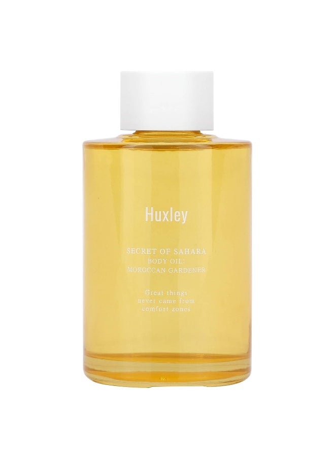 Huxley Huxley, Secret of Sahara, Body Oil, Moroccan Gardener, 3.38 fl oz (100 ml)  - Image 1