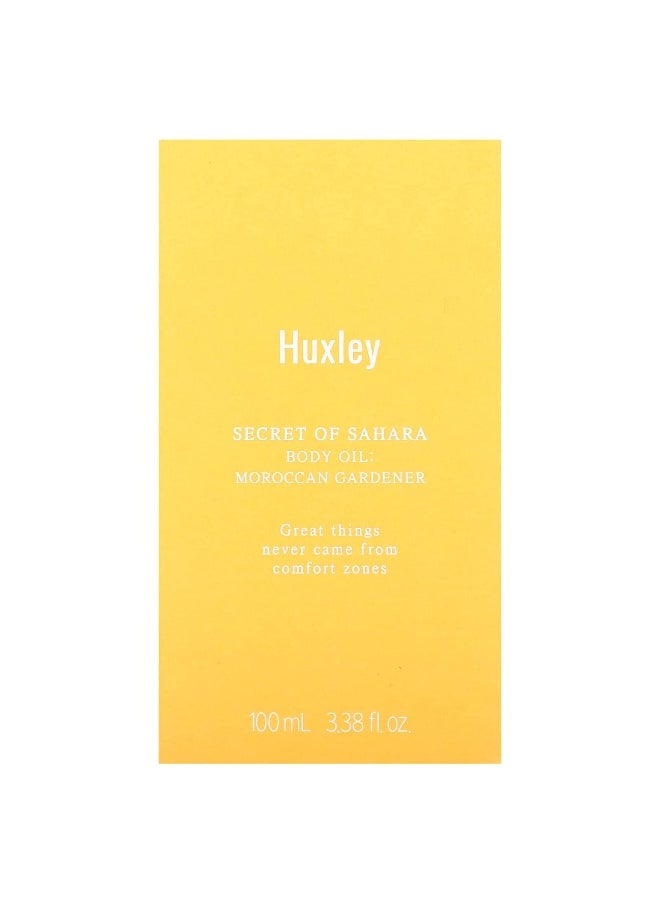 Huxley Huxley, Secret of Sahara, Body Oil, Moroccan Gardener, 3.38 fl oz (100 ml)  - Image 2