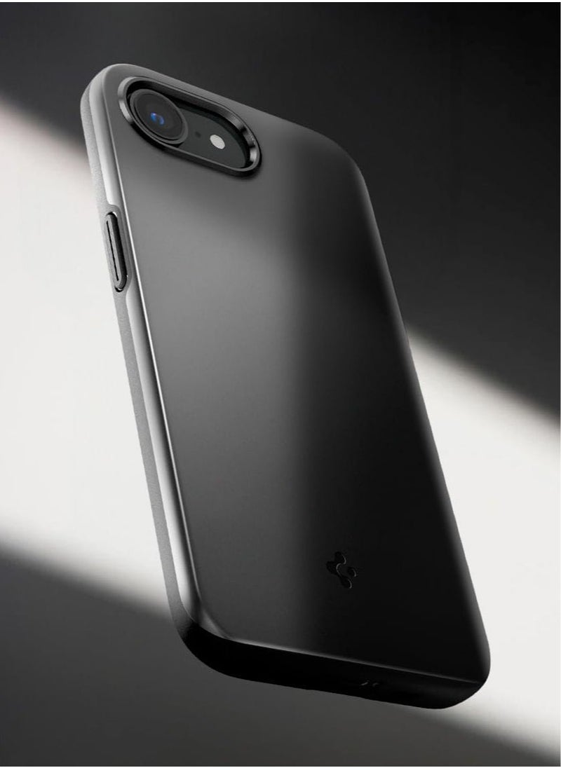 Spigen Thin Fit MagFit for iPhone 16e MagSafe Case Cover (2024) - Black  - Image 3