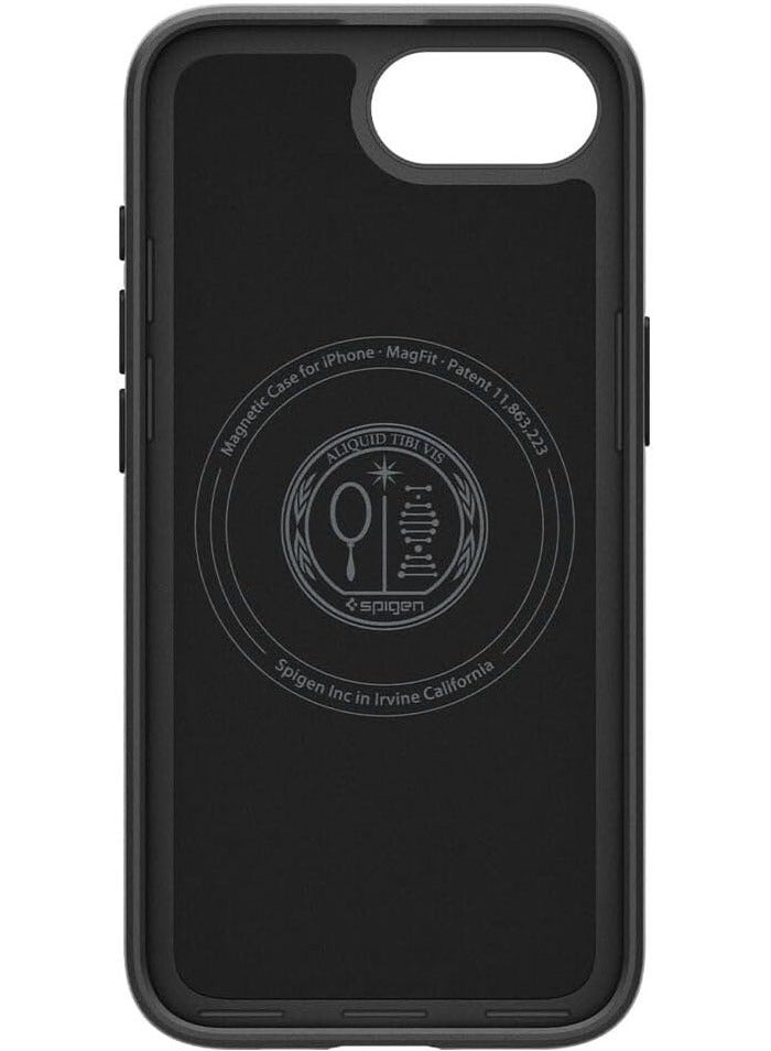 Thin Fit MagFit for iPhone 16e MagSafe Case Cover (2024) - Black