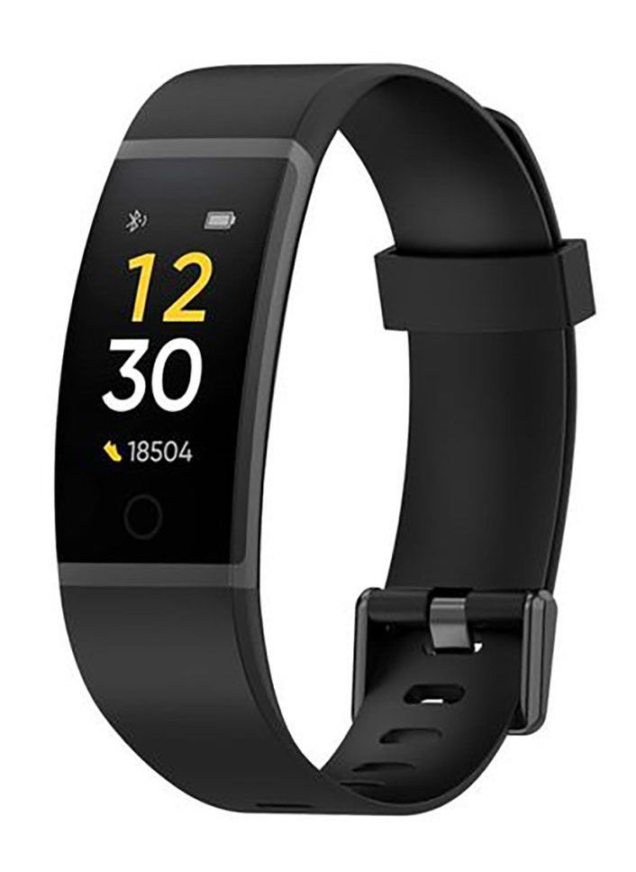 ماركة غير محددة - سوار من السليكون لساعة ريلمي باند - اسود Realme Band - Image 1
