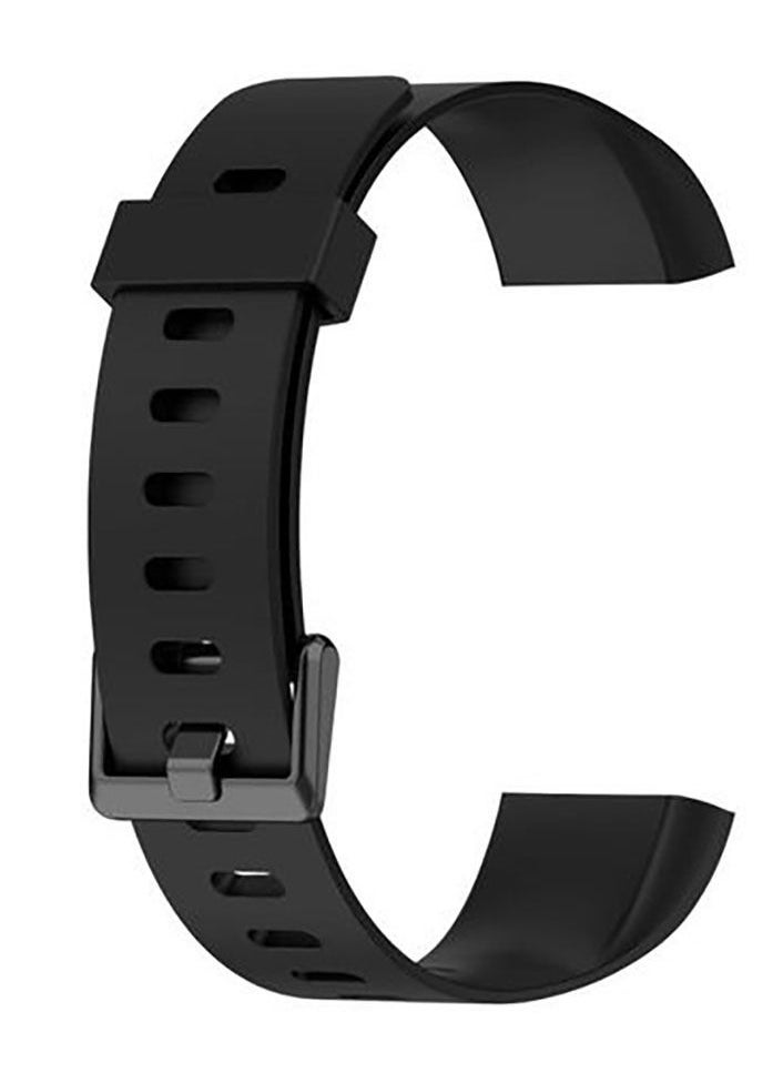 ماركة غير محددة - سوار من السليكون لساعة ريلمي باند - اسود Realme Band - Image 1