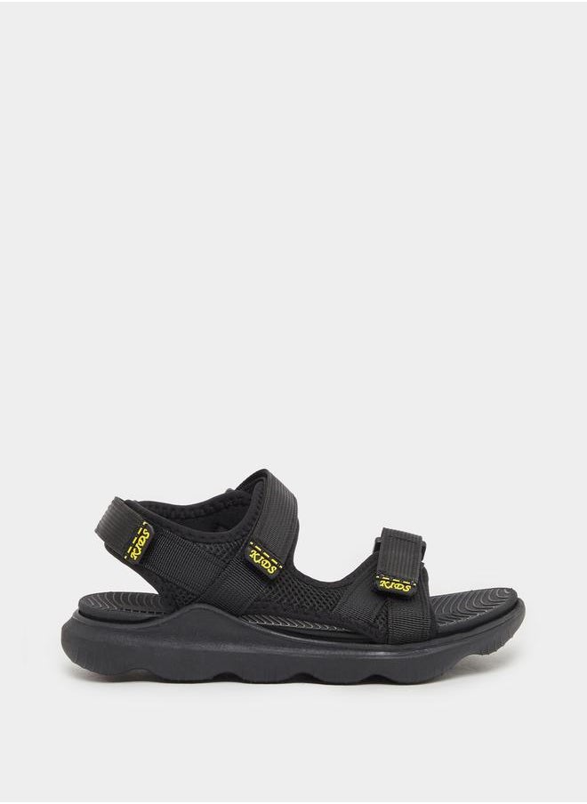 Styli - Comfort Sandals with Hook and Loop Closure - Image 1